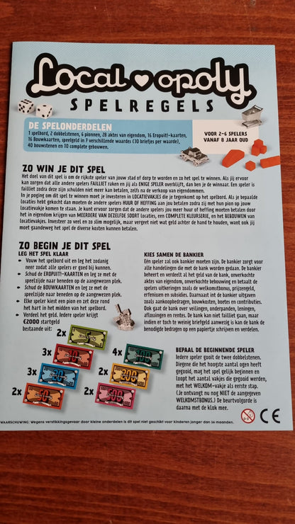 Monopolyspel van de Reeshof in Tilburg