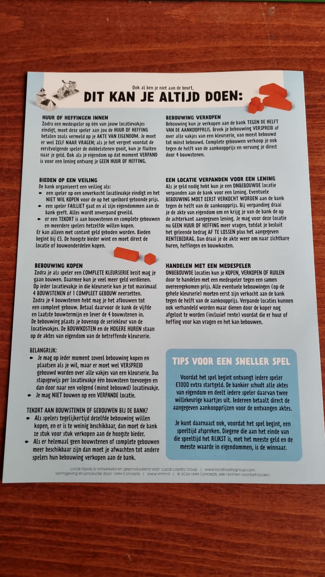 Monopolyspel van de Reeshof in Tilburg