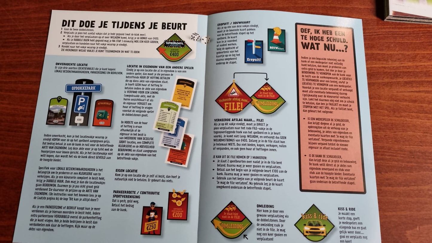 Monopolyspel van de Reeshof in Tilburg