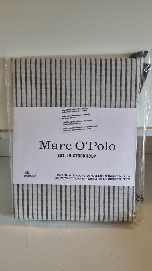 Marc O'Polo Skei Black cotton blended 132TC kussenslopen strepen