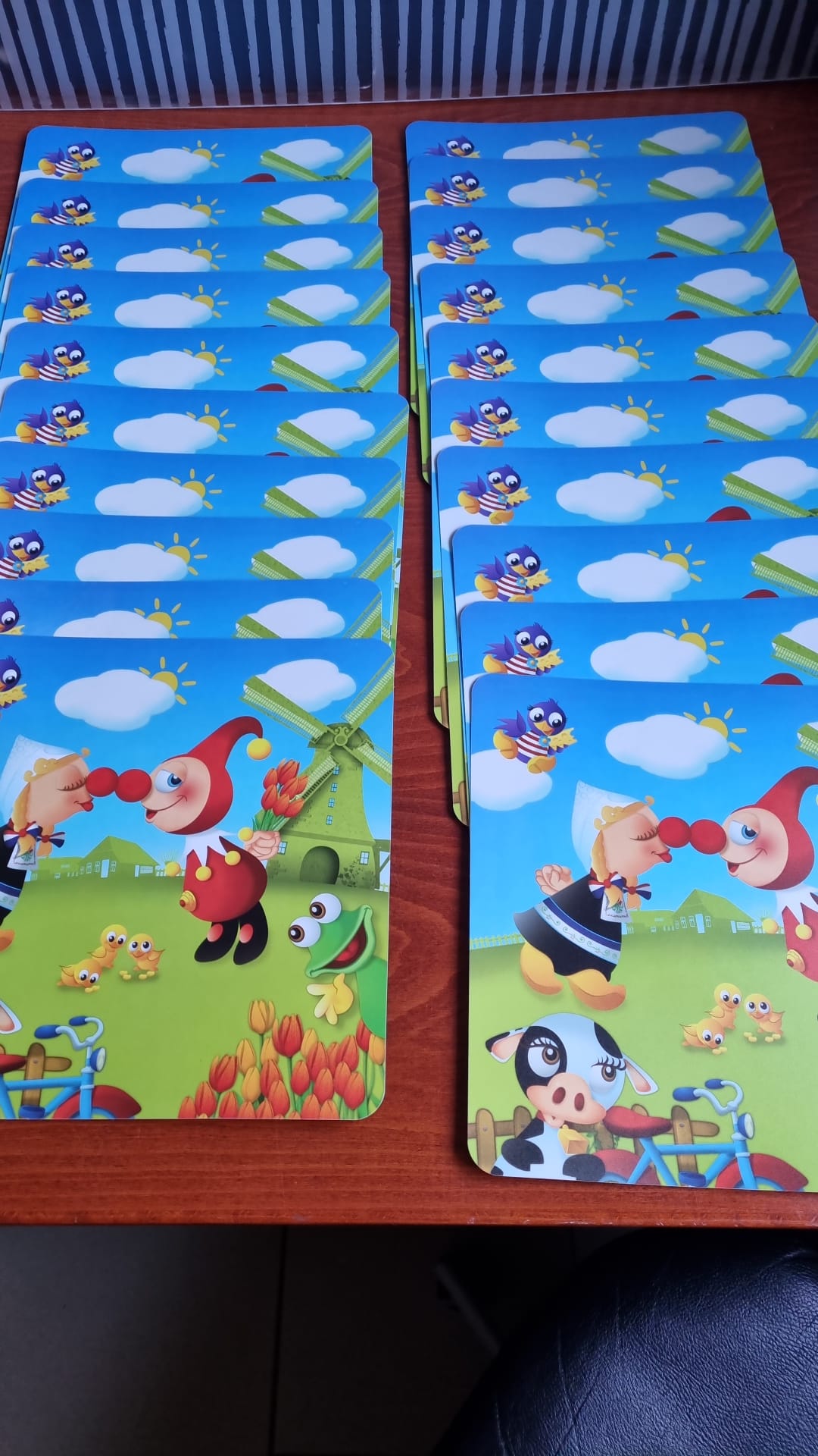 Efteling placemat Jokie en Jet Origineel