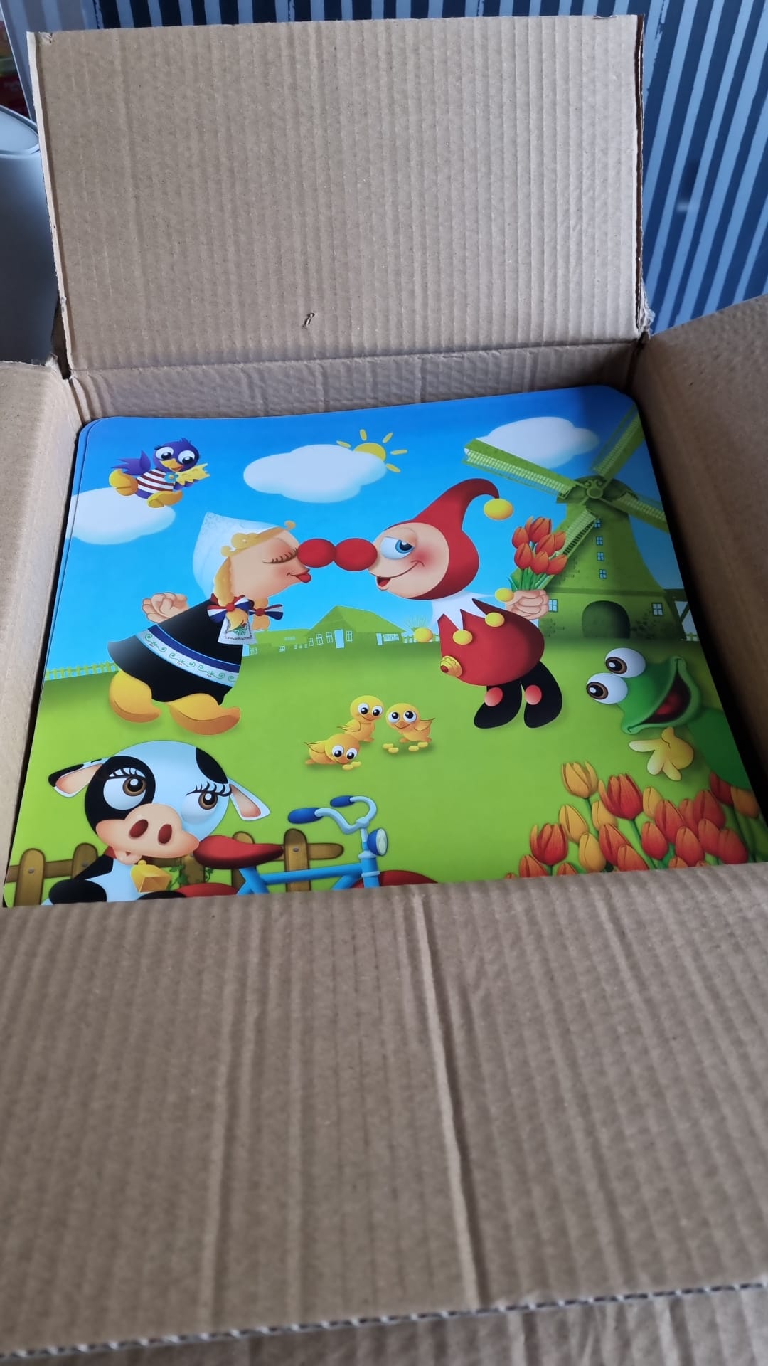 Efteling placemat Jokie en Jet Origineel