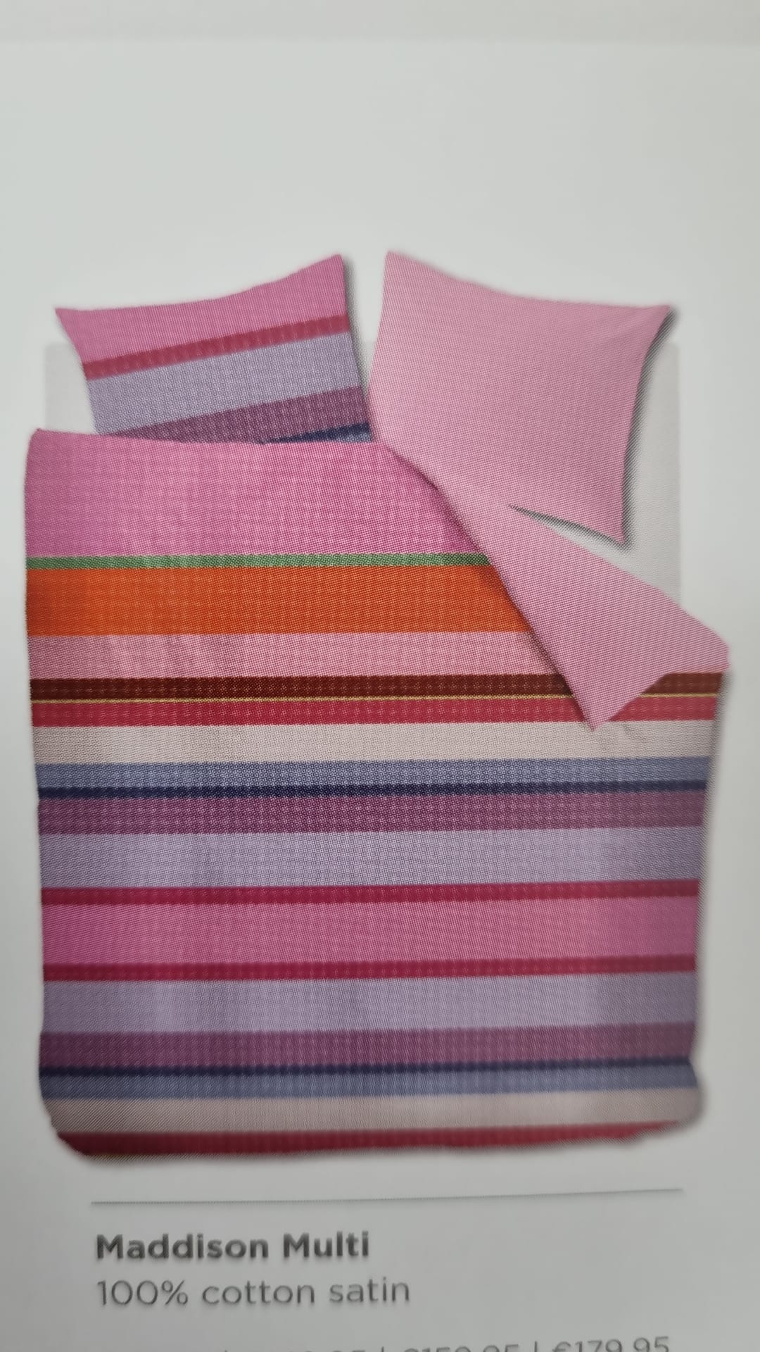 Oilily Maddison katoensatijn 200TC dekbedovertrek retro