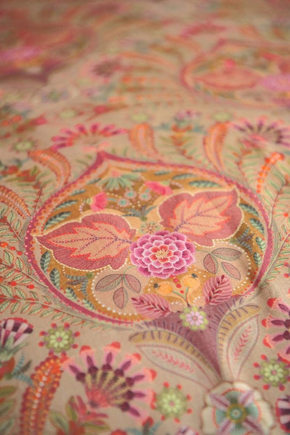 Pip Studio Alba Khaki perkal 200TC dekbedovertrek paisley