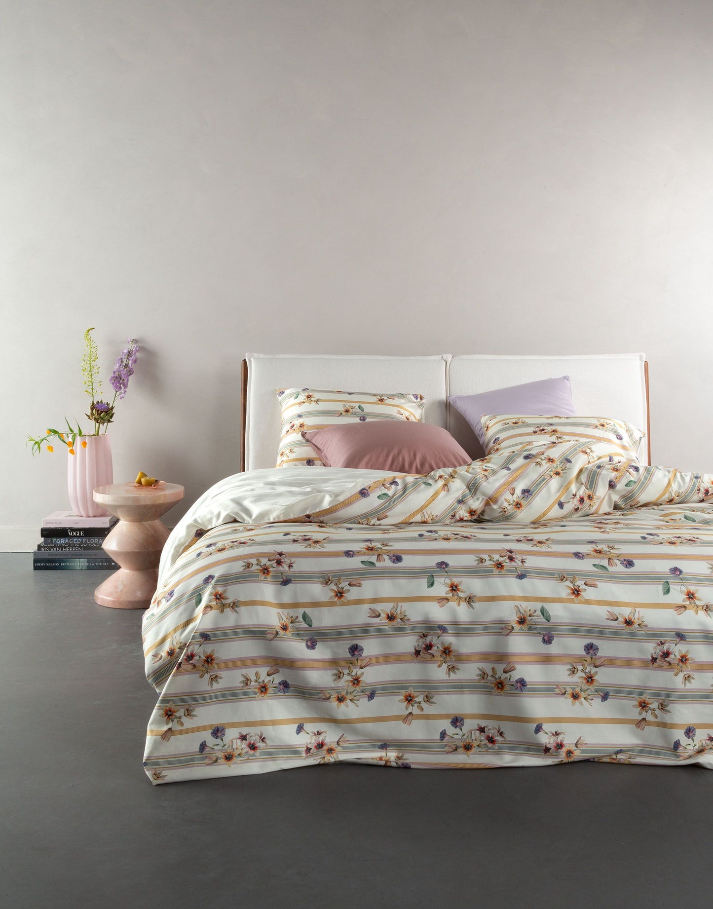 Essenza Amare Vanilla dekbedovertrek 220TC katoensatijn