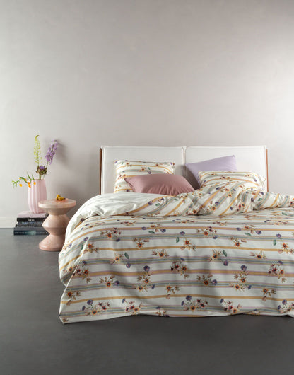 Essenza Amare Vanilla dekbedovertrek 220TC katoensatijn