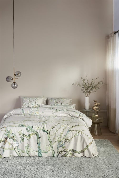 Beddinghouse Vincent van Gogh Blossoming Sand dekbedovertrek katoensatijn 220TC