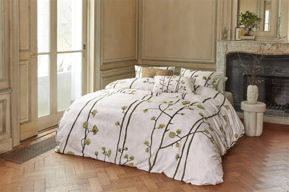 Beddinghouse Vincent van Gogh Plum Blossoms Sand 220TC katoensatijn dekbedovertrek