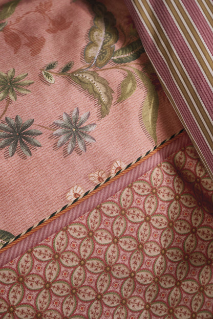 Pip Studio Coco Flower Coral percal katoen 200TC dekbedovertrek