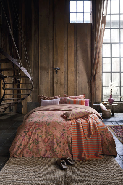 Pip Studio Coco Flower Coral percal katoen 200TC dekbedovertrek