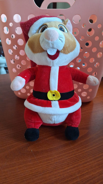 AH Hamster Albert Heijn knuffel Kerstman