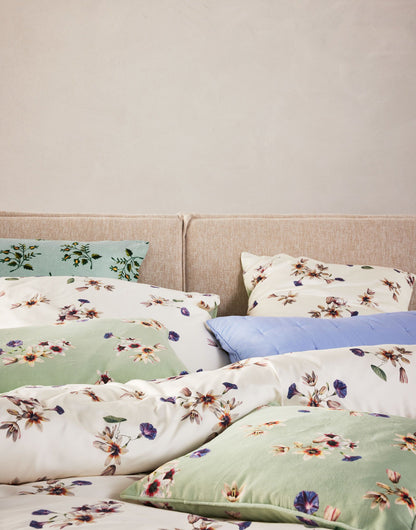 Essenza Fiora Vanilla katoensatijn 220TC dekbedovertrek