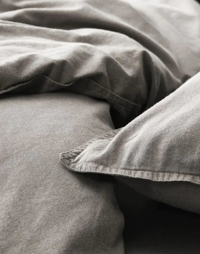 Essenza Guy Stone katoenen dekbedovertrek vintage washed