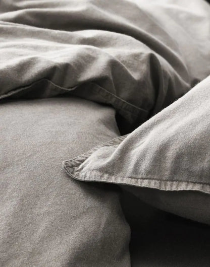 Essenza Guy Stone katoenen dekbedovertrek vintage washed