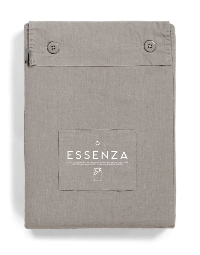 Essenza Guy Stone katoenen dekbedovertrek vintage washed