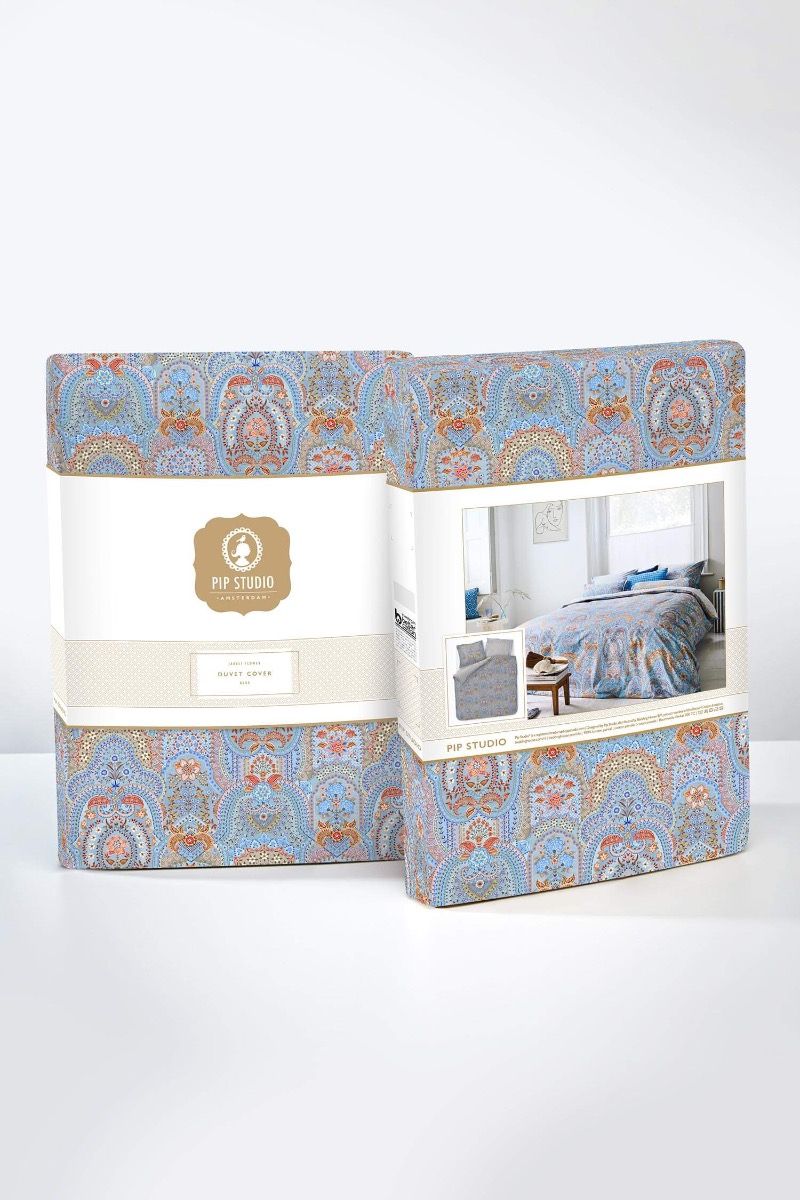 Housse de couette blanche pastel à fleurs Pip Studio Las Flores