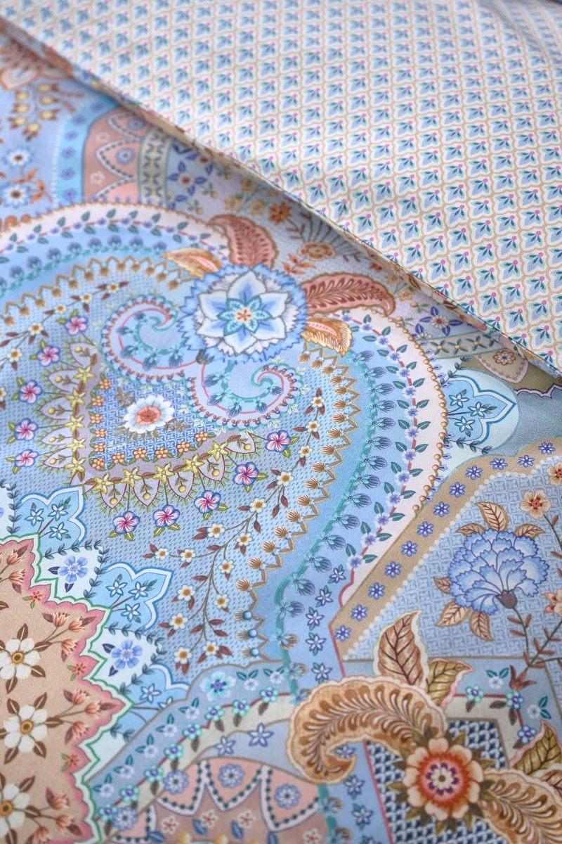 Housse de couette blanche pastel à fleurs Pip Studio Las Flores