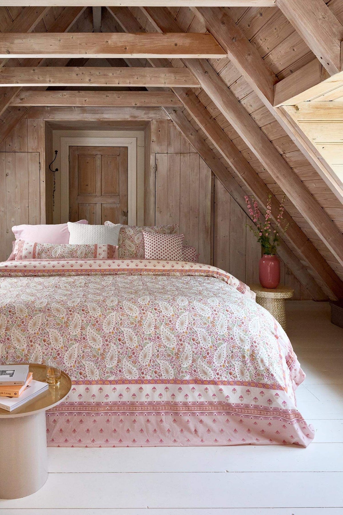 Pip Studio Kairi Bloom Light Pink 200TC percal katoen dekbedovertrek paisley