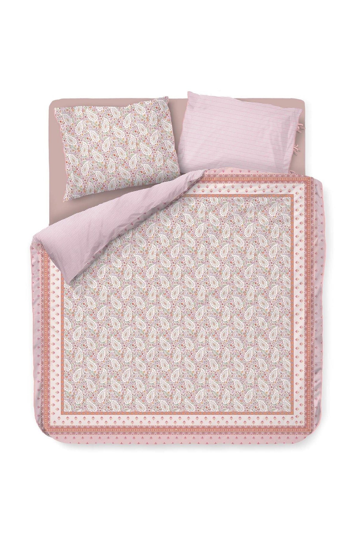Pip Studio Kairi Bloom Light Pink 200TC percal katoen dekbedovertrek paisley