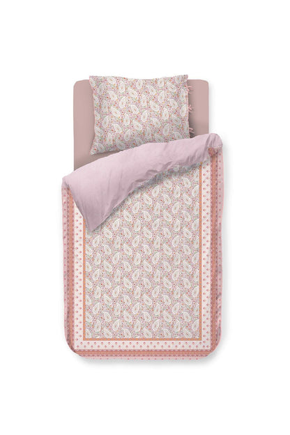 Pip Studio Kairi Bloom Light Pink 200TC percal katoen dekbedovertrek paisley