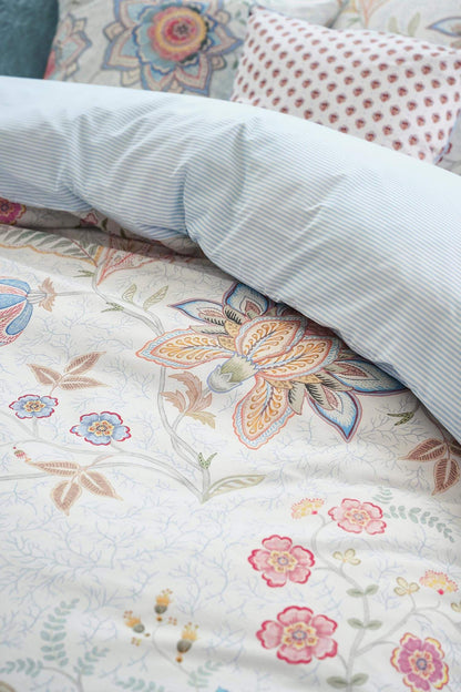 Pip Studio Mumbai Morning Light Blue perkal katoen 200TC dekbedovertrek