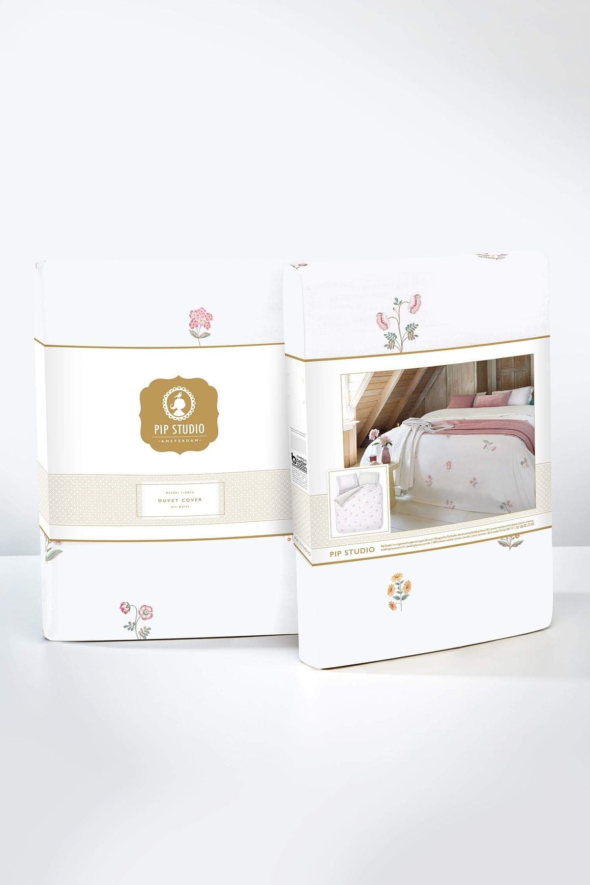 Pip Studio Mughal Flower Off-white 200TC percal katoen dekbedovertrek