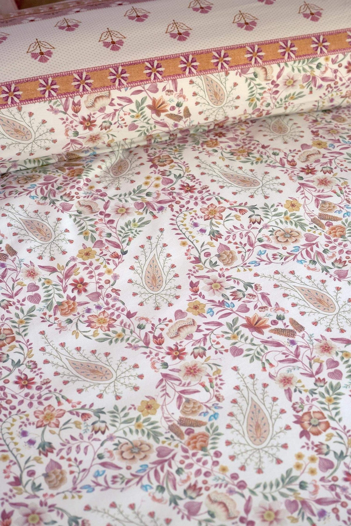 Pip Studio Kairi Bloom Light Pink 200TC percal katoen dekbedovertrek paisley