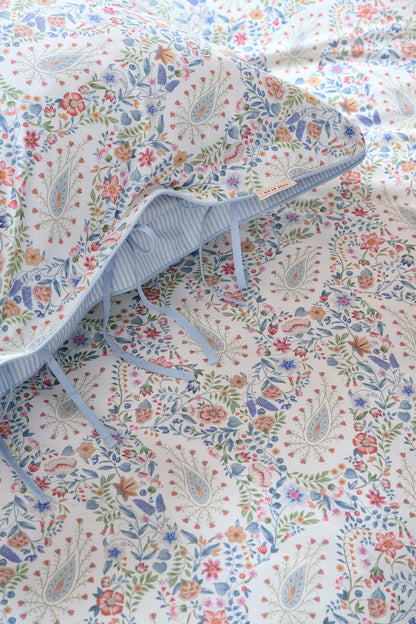 Pip Studio Kairi Bloom Light Blue 200TC percal katoen dekbedovertrek paisley