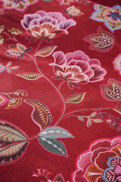 Pip Studio Matata Red 100% katoen twill (flanel) 188TC dekbedovertrek