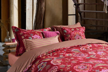 Pip Studio Matata Red 100% katoen twill (flanel) 188TC dekbedovertrek