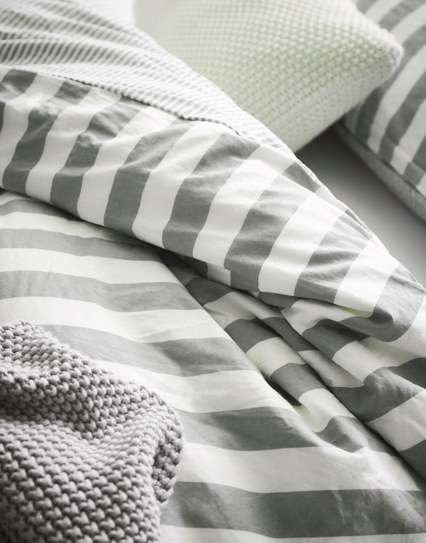 Marc O'Polo Mikkeli dekbedovertrek 200TC perkal katoen strepen