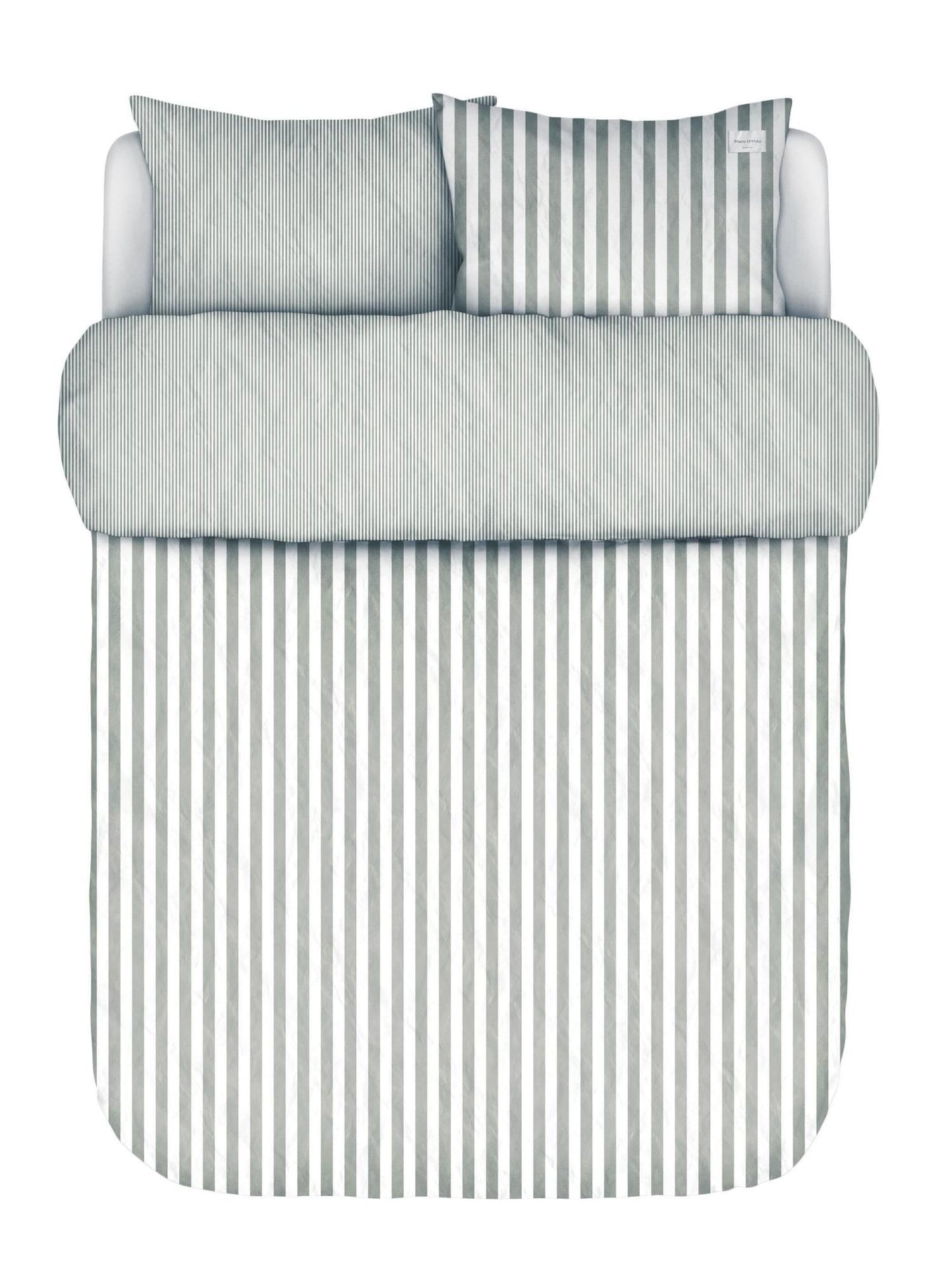 Marc O'Polo Mikkeli dekbedovertrek 200TC perkal katoen strepen