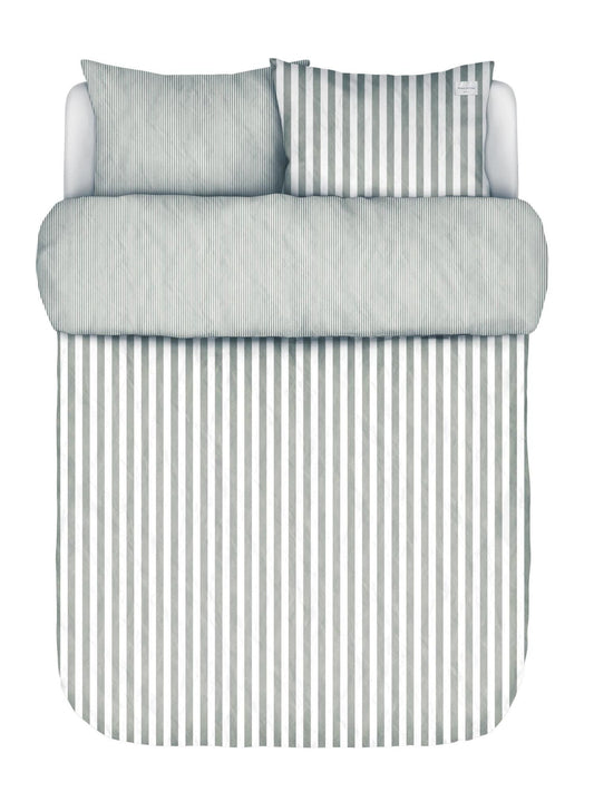Marc O'Polo Mikkeli dekbedovertrek 200TC perkal katoen strepen