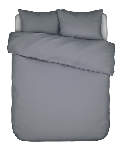 Essenza Minte kleur Grey dekbedovertrek katoensatijn 300TC