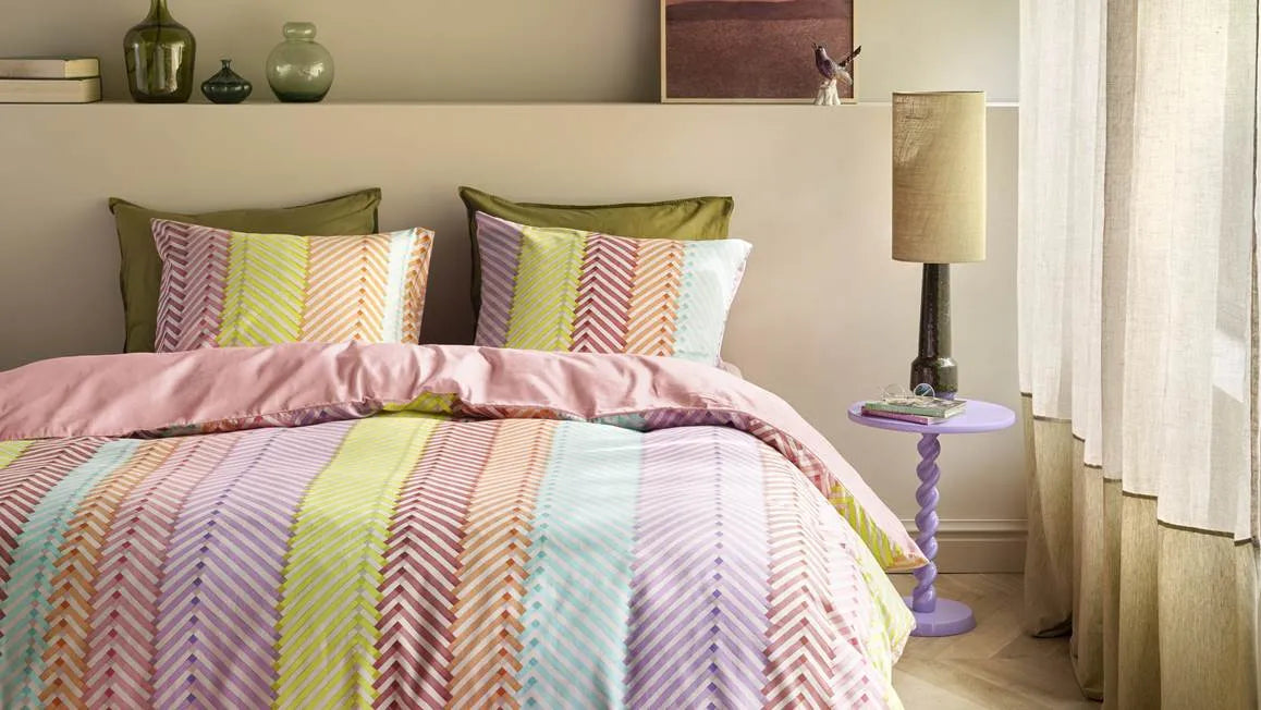 Oilily Yade katoensatijn 200TC dekbedovertrek