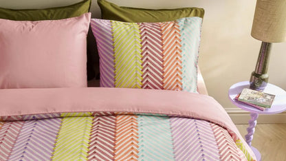 Oilily Yade katoensatijn 200TC dekbedovertrek