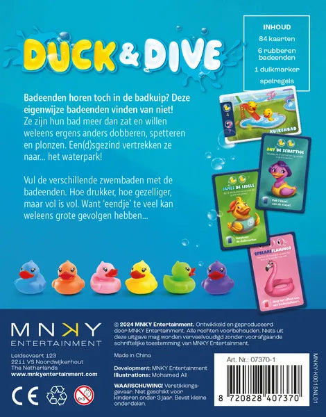 DUCK and Dive (NL) MNKY Entertainment