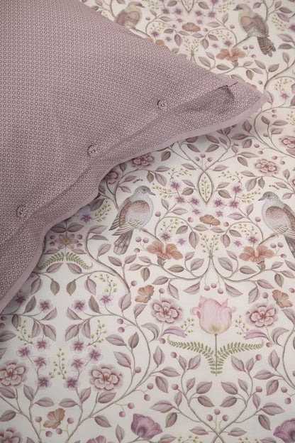 Pip Studio Garden of Dove offwhite 200TC perkal katoen dekbedovertrek