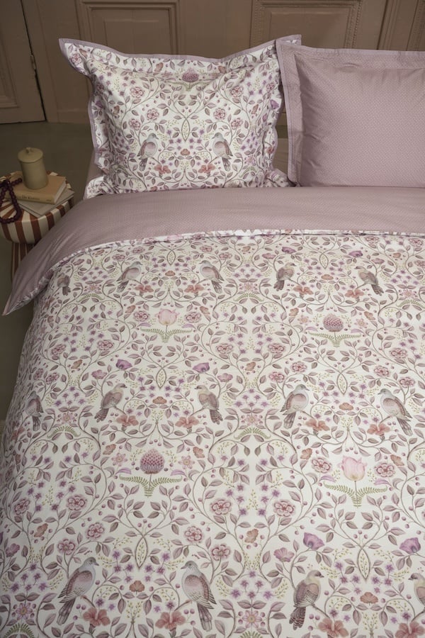 Pip Studio Garden of Dove offwhite 200TC perkal katoen dekbedovertrek
