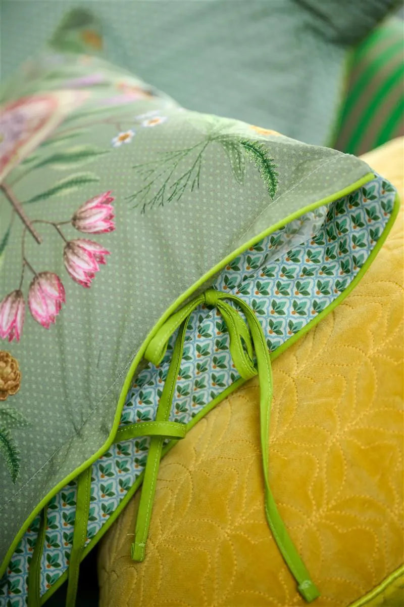 Pip Studio Bamboleo Green perkal 200TC dekbedovertrek