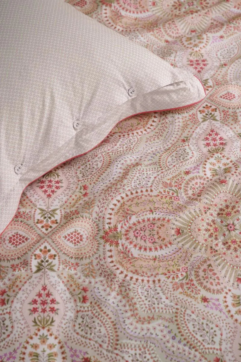 Pip Studio Moon Flower 200TC perkal katoen Licht roze dekbedovertrek