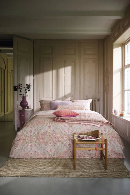 Pip Studio Moon Flower 200TC perkal katoen Licht roze dekbedovertrek