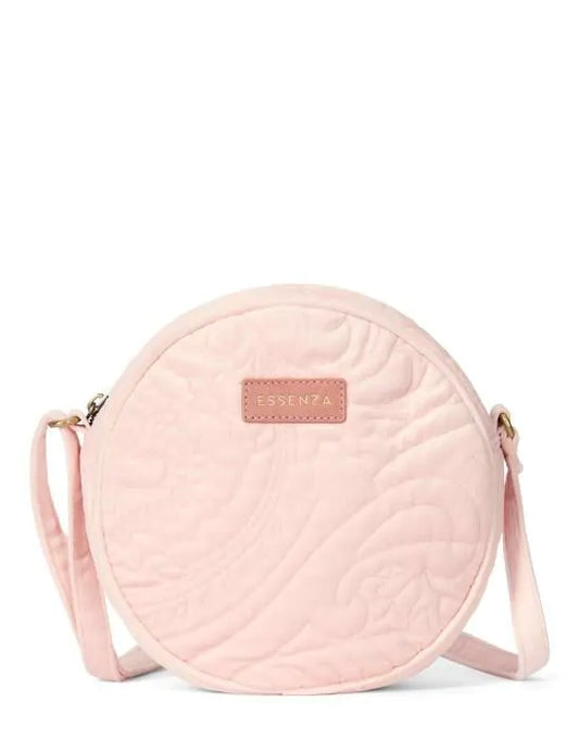 Essenza Reese Velvet Blush Schoudertas