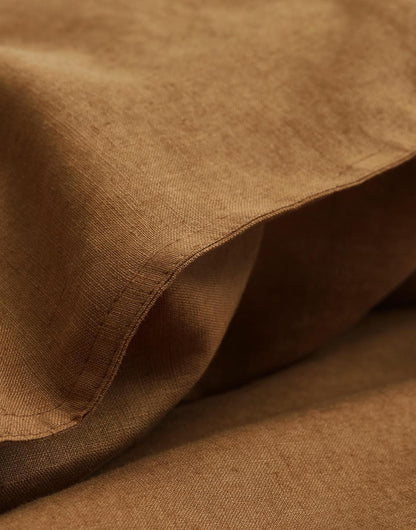 Marc O'Polo by Essenza Valka warm pecan dekbedovertrek 100% linnen