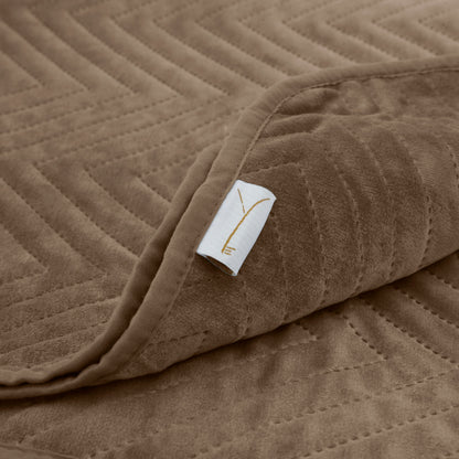 Yellow bedsprei Madeline Taupe