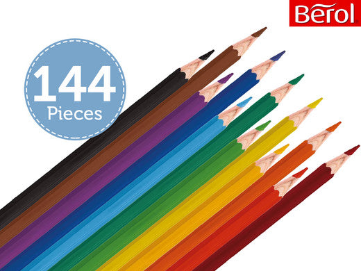 Berol 144 kleurpotloden in doos